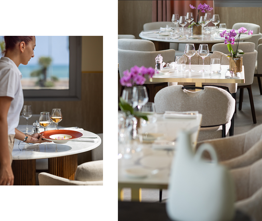 Privatisation - Repas de groupe - Bistronomique Beach - Restaurant anniversaire Cagnes sur Mer