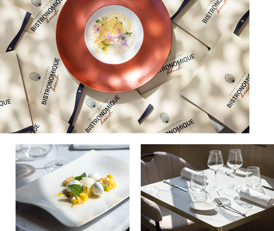 Privatisation - Repas de groupe - Bistronomique Beach - Restaurant anniversaire Cagnes sur Mer